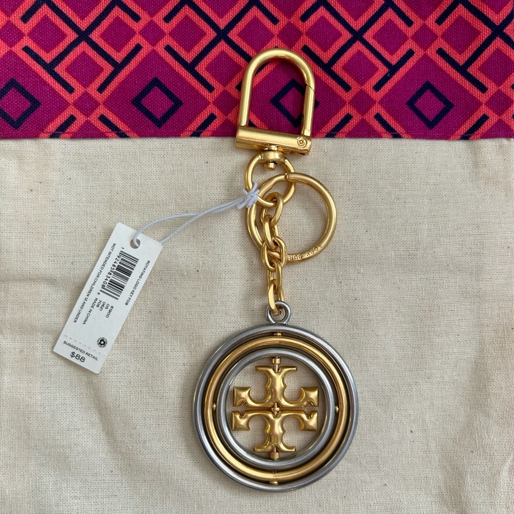 NWT Tory Burch keychain